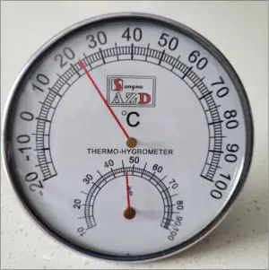 Sauna Thermometer  Hygrometer