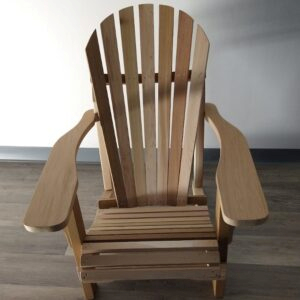 Adirondack wood chair