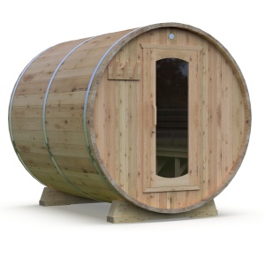 Barrel Sauna for 7 people