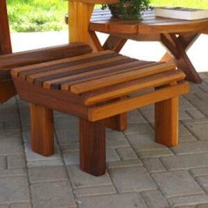 Footrest wood Cedar